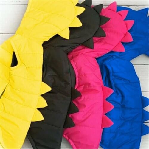 2020 Imcute Baby kids Clothes Sweatshirts For Boys Girls Hoodies Children 3 Color Dinosaur Animal Cartoon Hooded Sweatshirts