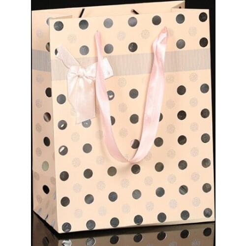 Eco friendly technology high quality flower glitter gift paper carry bags,wedding gift paper bag --XP2414