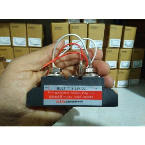 Brand new original authentic C-Lin HHG1A-1/032F-38 350Z DC Control AC SSR-DA Solid State Relay 350A 380VAC