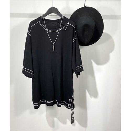 Owen Seak Men T Shirt Mens Clothing Hip Hop Tops Tees Summer High Street Women Solid Streetwear T Shirt