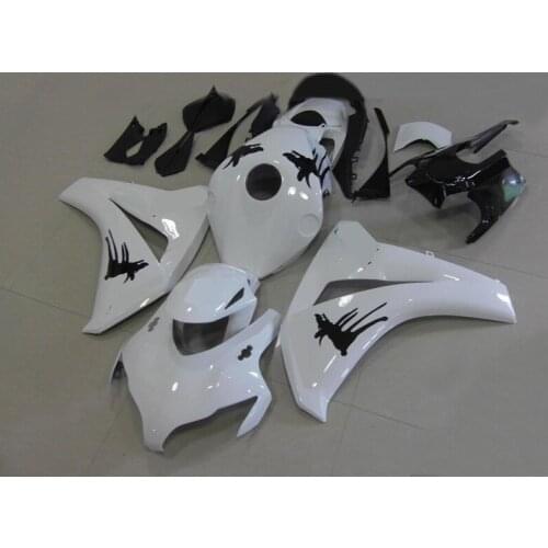 Injection mold Fairing kit for HONDA CBR1000RR 08 09 10 11 CBR 1000RR 2008 2009 2011 ABS White black Fairings set+7gifts HH21