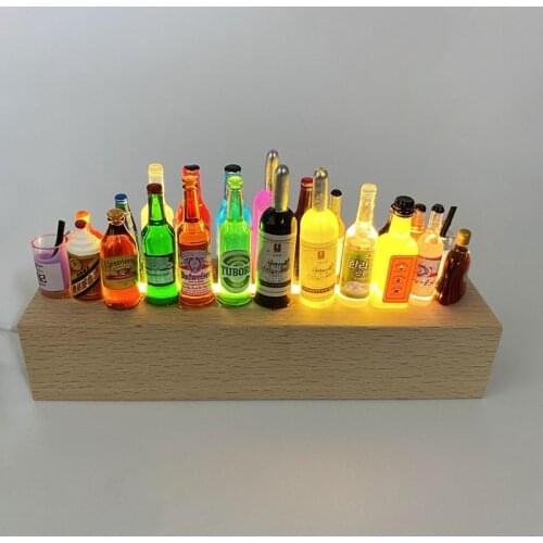 DIY Bottled Creative Night Light Bedside Car Bar Ktc Decorative Table Lamp USB Charging Night Light Holiday Gift Free Shipping