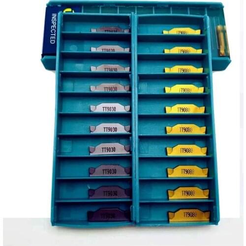 10pcs cut knife blade TDC2 TT9030 TDC2 TT9080 2mm turning tools carbide insert wide 60-80