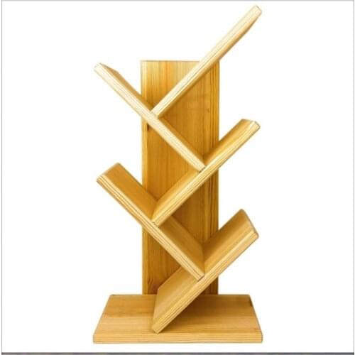 Desktop Wood Mini Bookshelf Small Bookcase Small Book Rack