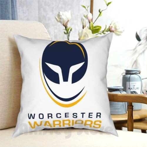 Worcester Pillow Case Printed Home Soft Throw Pillow Worcester Rugby Sport Worcestershire