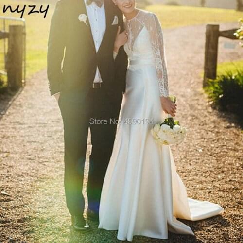 NYZY Sleeveless Wedding Dresses