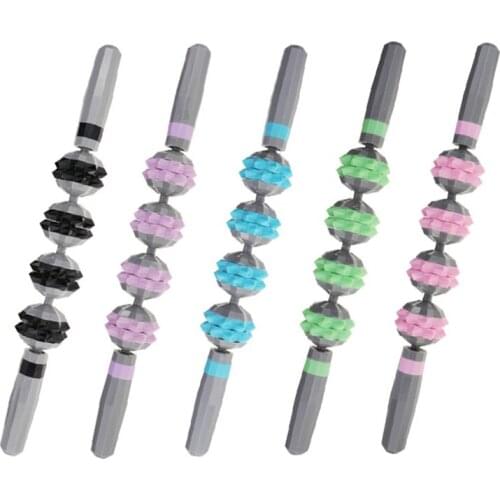 Muscle Roller Stick for Athletes and Runner- Muscle Roller Massage Stick for Relief Muscle Cramping and Tightness, Legs Back