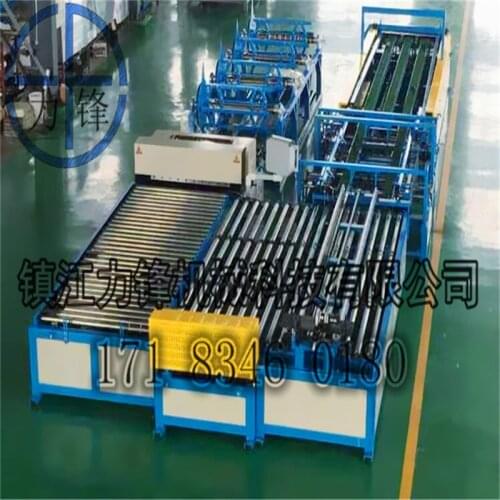 Widely used automatic ductwork ducting line 5,hvac TDF/TDC flange former,Ductwork duct manufacture machine from DOCTSON