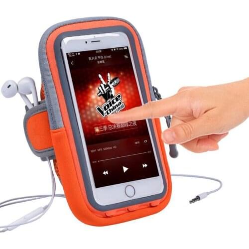 Touch Screen Universal Arm Band Bag Holder Outdoor Sport Arm Pouch Bag Phone On Hand Sports Running Armband Mobile Phone Bags