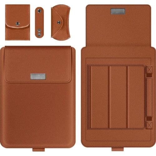 Waterproof Laptop Sleeve Bag With Stand Function Notebook Case Tablet Protection Cover Laptop Stand Notebook Holder Stand