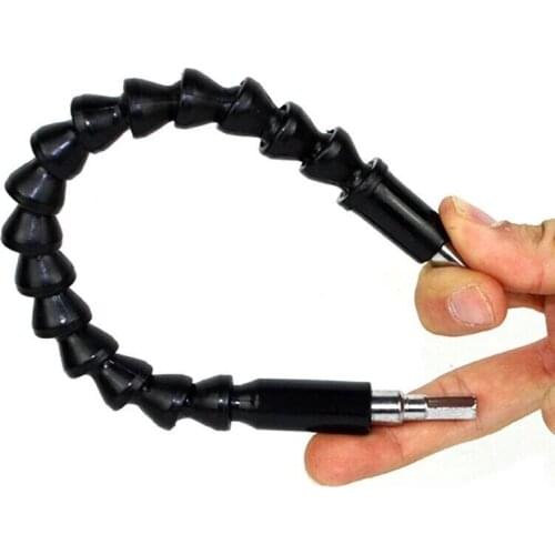 1Pcs 1/4'' Flexible Shaft Hex Shank 298mm Extension Screwdriver Drill Bit Holder Connect Link For Electronic Drill power Tools