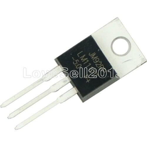 10PCS NEW LM1117T-5.0 LM1117T-5 TO-220 TO220 5V 800mA LM1117 Low-Dropout Linear Regulator NEW