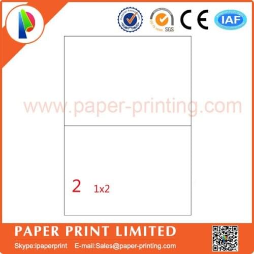 2000 sheets Compatible L7168/J8168 blank matte white label for laser&inkjet printer a4 label szie:199.6 X 143.5mm