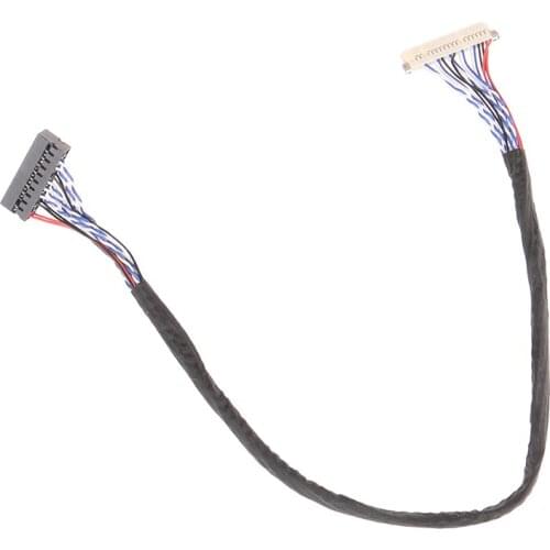 20Pin DF19-20-D8 1ch Signal 8 Bit LCD Screen Driver Board Line LVDS Screen Cable