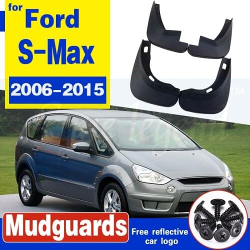 4x Molded Mud Flaps For Ford S-Max 2006 - 2015 Mudflaps Splash Guards Mudguards 2007 2008 2009 2010 2011 2012 2013 2014