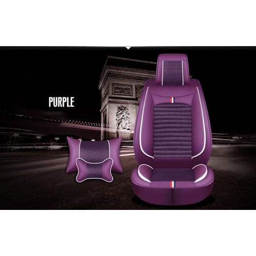 Car Seat Cover (front+rear) for Volvo C30 S40 S60L V40 V60 XC60 XC90 SUV Series Automobiles Seat Covers auto accessories styling