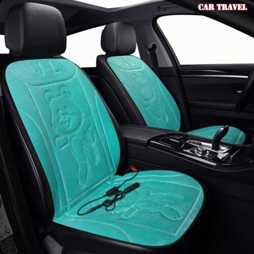 CAR TRAVEL 12V Heated car seat cover for Lincoln all models Navigator MKZ MKC MKX MKS MKT Winter Pad Cushions car styling