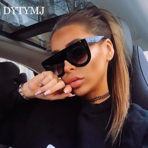 DYTMYJ Retro Oversized Sunglasses Women Vintage Glasses for Women Luxury Designer Eyeglasses Women/Men Vintage Oculos De Sol