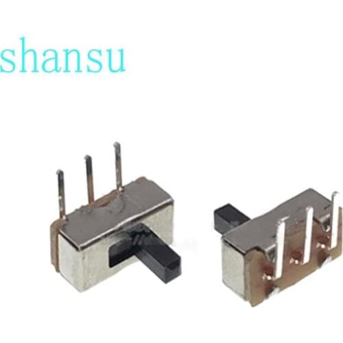 SS-12D03 Toggle switch 1P2T Band 2 Bending of the foot No fixed foot 3 feet SS12D03 Handle high=3/4/5