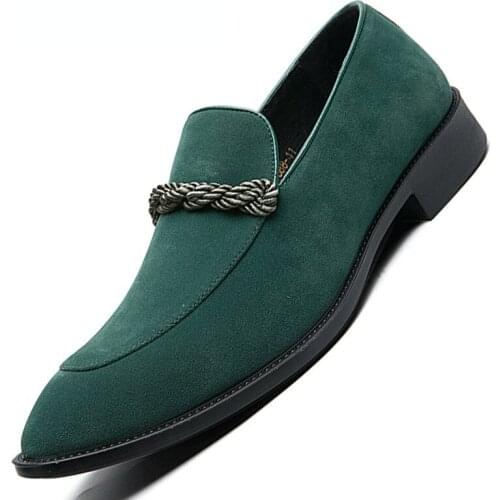 ICCLEK Men's Suede Shoes