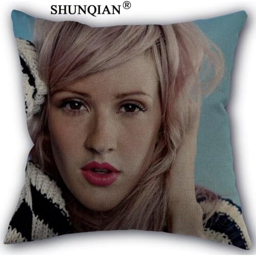 Custom ellie goulding Pillowcase Custom cotton pillowcases decorative beauty Home Furnishing customized pillow