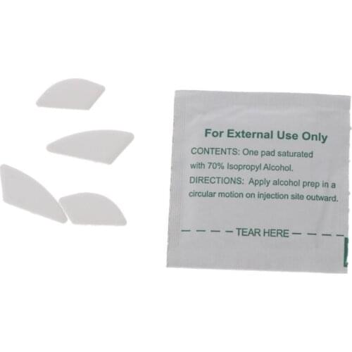 New Arrival 1 set/pack Tiger Gaming Mouse Skates Feet For Glorious Model O Odin Mouse White Glides Curve Edge Enhanced P82A