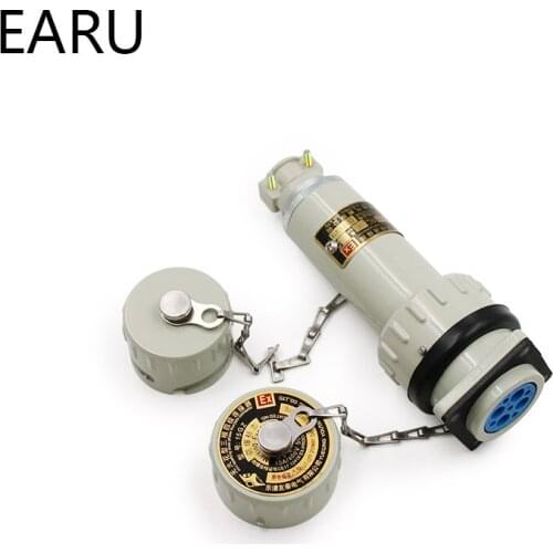 EX Connectors Big Current Heavy Duty Explosion-proof Mount Base Type Circular Aviation Plug Socket 15-200A Waterproof Dust-proof