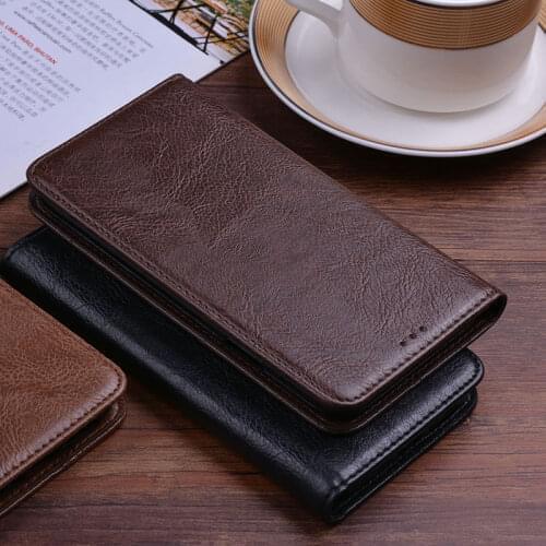 Luxury Case For Asus ROG Phone2 ZS660KL case Phone Leather No Magnetic Cover With Card Holder Book