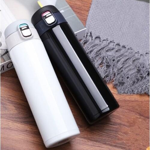 Thermos Cup Customized Logo with Free 500ml Stainless Steel Gifts Lettering Advertising Cup Printing