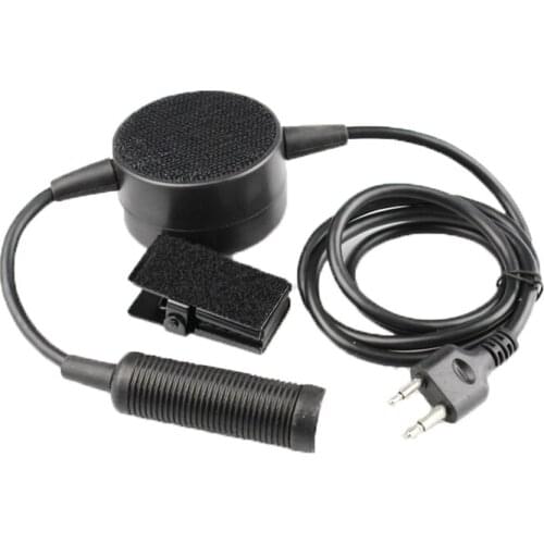 Waterproof Big PTT Cable Z Tactical Headset PPT For ComtacII H50 MSA SORDIN H60 HD03 Headset For ICOM Two Pins Two Way Radio