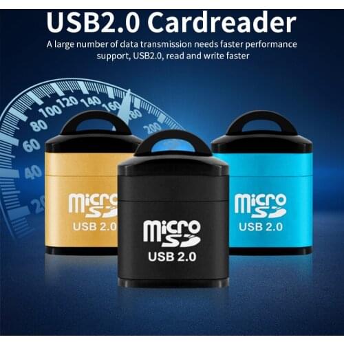 Mini high-speed USB 2.0 card reader TF Micro SD memory card adapter for computer desktop laptop Micro SD USB card box
