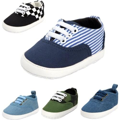 WONBO 2019 New Baby Boy Casual Baby Soft Bottom Infant Toddler Shoes First Walkers