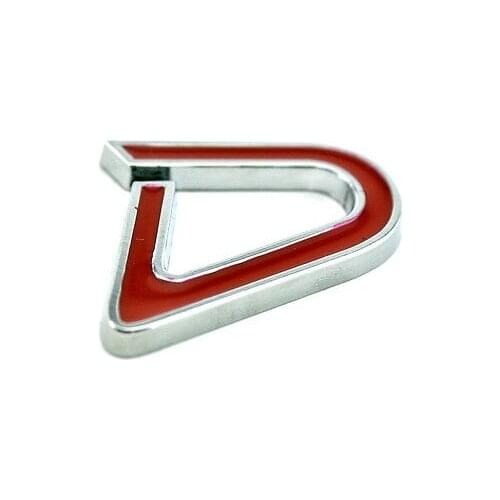 1 Pcs D letter Badge Car Rear Boot Emblem Cooper JCW COUNTRYMAN Sticker car styling Car Styling