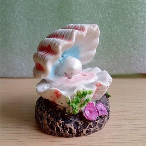 Aquarium Pearl Shell Air Bubble Stone Fish Tank Toys Decoration Oxygen Pump Air Pump Drive Ornament