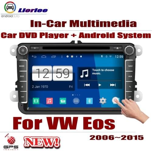 For VW Eos 2006-2015 Car Android Multimedia System HD Screen Radio Stereo Head Unit Auto DVD GPS Player Navigation