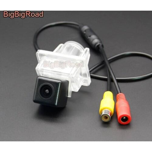 BigBigRoad Wireless Car Rear View CCD Camera For Mercedes Benz GLK Class 200 260 ML SLK SLC Class W176 W221 W213 W216 W166 R172