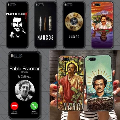 Narcos Pablo Escobar TV Phone case For Xiaomi Mi Max Note 3 A2 A3 8 9 9T 10 Lite Pro Ultra black tpu cover soft coque trend back