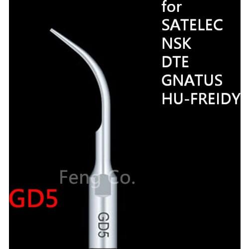 GD5 Dental Ultrasonic Scaler Tips Scaling Endo Perio Fit SATELEC NSK DTE GNATUS HU-FREIDY Handpiece Dentist Teeth Whitening