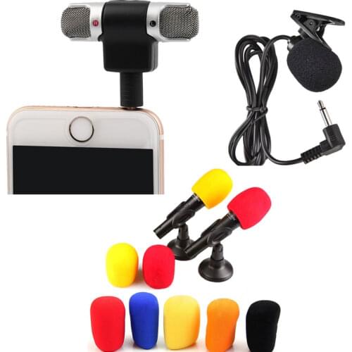 Hot Sale PVC Wired 3.5 mm Stereo Jack Mini Car Microphone External Mic For PC Car DVD GPS Player Radio Audio Microphone