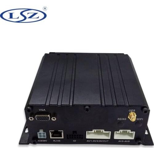 H.264 6ch AHD 1080P GPS School Bus Mobile DVR HDD Vehicle MDVR