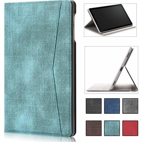 Leather Case for Samsung Galaxy Tab A 10 1 2019 Case SM-T510 T515 Cover Silicone Back Stand Shell for Samsung Tab A 2019 Case