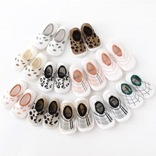 2019 New Casual Boys Girls Kids Cotton Trainers Shoes First Walkers Sneaker Children Infant Toddler Soft Sole Breathable Shoes