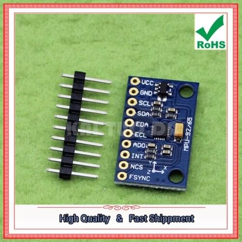 MPU-9250 GY-9250 9-Axis Sensor Module I2C / SPI Communication module board (C5B6)