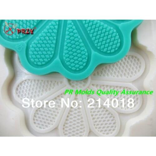 New 100% food grade raw material Lace Mould for Cake Decoration Instant Lace Mold fondant cake mold No.f23