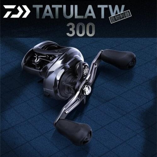 Original New Daiwa TATULA TW 300 Low Profile Baitcasting Fishing Reel 300H 300HL 300HS 300HSL 300XS 300XSL 6.3 / 7.1 / 8.1