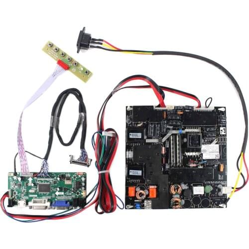DVI VGA HD MI Board For 32" P320HVN01 1920x1080 LCD Screen Power Supply Board