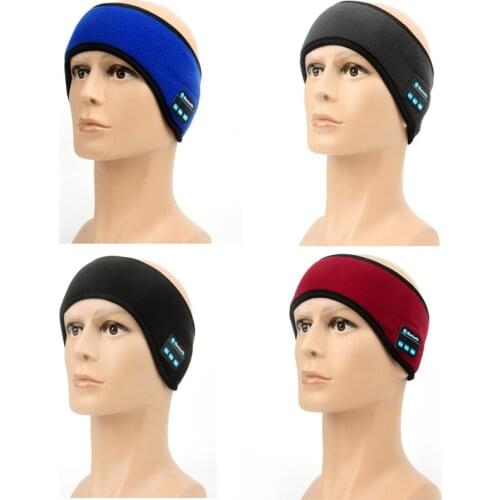Sport Earphone Bluetooth Music Running Headband Wireless Headphones Eye Mask Hands-free Built-in Speakders