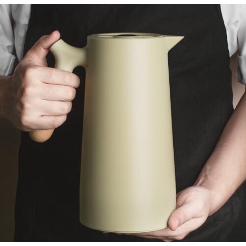 1000ML Nordic insulation kettle household insulation pot glass liner thermos thermos thermos bottle large capacity custom