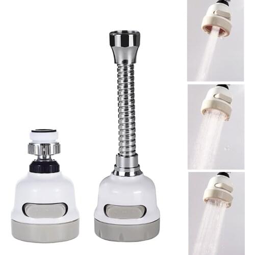 360 Degree Kitchen Faucet Bubbler Aerator Water Faucet Saving Tap Bubbler Shower Head Filter Nozzle For Bathroom Kraan Sproeier