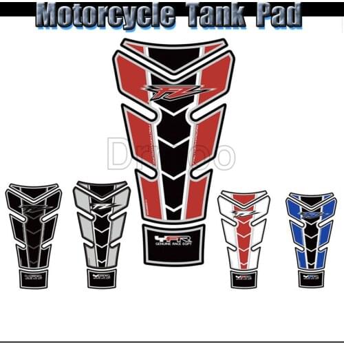 3D Logo Motorcycle Sticker Tankpad Sticker Tank Pad Motorbike Racing Protector Decals For Yamaha FZ6 FZ6N